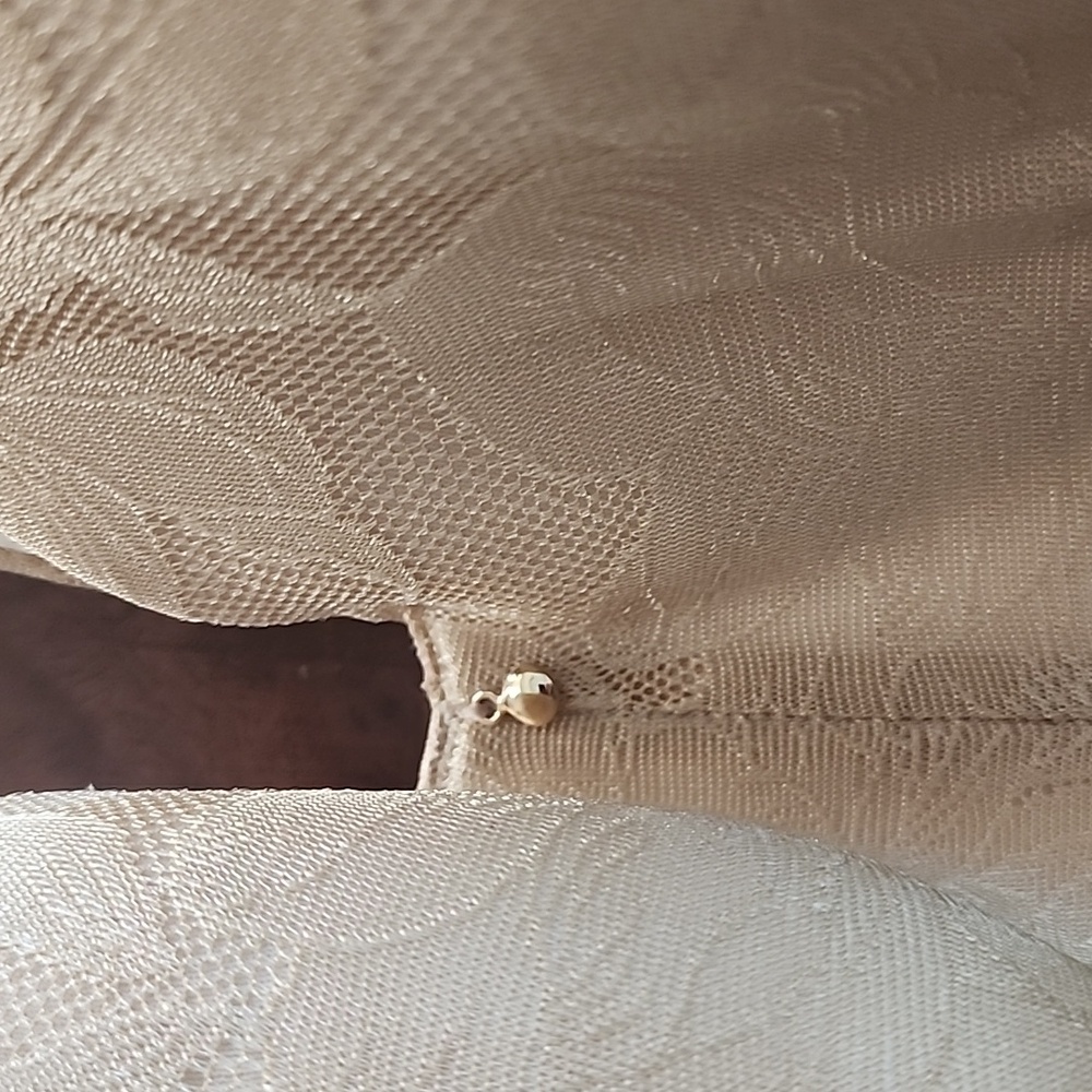 Cacique Beige Floral Lace Bra - 42DDD - Picture 2 of 7